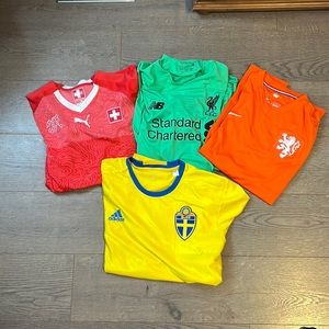 Football jersey lot for sale
